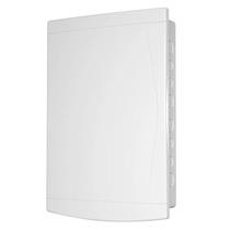 Quadro distribuição embutir 27/36 disjuntores branca tigre