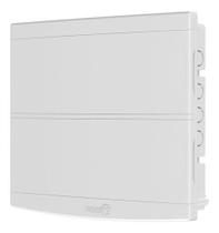 Quadro Distribuição Embutir 48 Disjuntores Branco Din Brum Quadro Distribuição Embutir 48 Disjuntores Branco Din Brum
