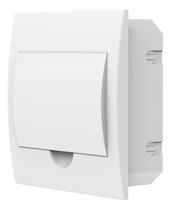 Quadro Distribuição Embutir 4p Din Branco Quadro Distribuição Embutir 4p Din Branco