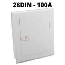 Quadro distribuicao embutir chapa 28/20din 100a 904362 cemar