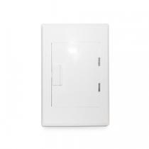 Quadro Distribuição Embutir Com Barramento Trifásico 80a 15 Din Moratori