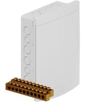 Quadro Distribuição Embutir Disjuntores 12/16 Com Barramento PVC Branco Instalações Elétricas Tigre