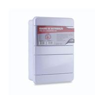 Quadro Distribuição Embutir Para 16 Disjuntores Force Line