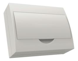 Quadro Distribuição Sobrepor 12p Din Branco