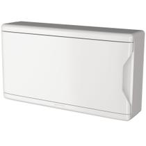 Quadro distribuição sobrepor 16d/11n branco sem barramento krona Quadro distribuição sobrepor 16d/11n branco sem barramento krona