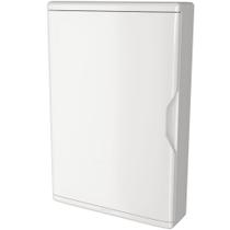 Quadro distribuição sobrepor 36d/27n branco sem barramento krona Quadro distribuição sobrepor 36d/27n branco sem barramento krona
