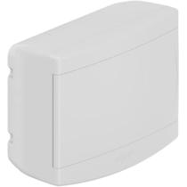 Quadro Distribuição Sobrepor Disjuntores 6/8 Sem Barramento PVC Branco Instalações Elétricas Tigre