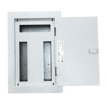 Quadro Distribuição Sobrepor Para 28 Disjuntores Din 100a Cor Branco Aço