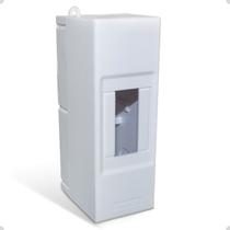 Quadro Distribuição Sobrepor Sem Porta Box 2 Din Steck Quadro Distribuição Sobrepor Sem Porta Box 2 Din Steck