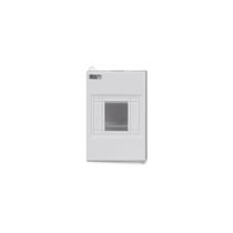 Quadro Distribuição Sobrepor Sem Porta Box 4 Din Steck