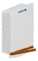 Quadro Distribuição TIgre 12/16 Branco Tigre C/ Kit Barramento