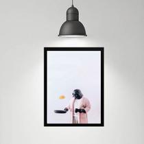 Quadro Divertido Cozinha Darth 33x24cm - com vidro Quadro Divertido Cozinha Darth 33x24cm - com vidro