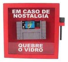 Quadro Divertido Gamer Decorativo Super Mario Super Nintendo - Tenda Medieval