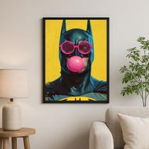 Quadro Divertido Super Herói Bubble Gum 24x18cm Quadro Divertido Super Herói Bubble Gum 24x18cm