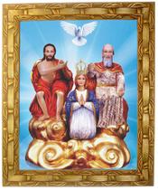 Quadro Do Divino Pai eterno, Mod. 02, Tam.30x25cm. Angelus