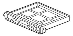 Quadro do filtro de ar acura 2010 a 2012 honda genuíno