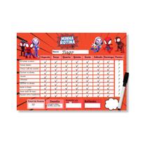 Quadro Do Incentivo Educativo Infantil Tema H. Aranha - Opfy