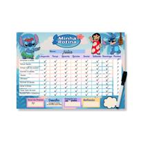 Quadro Do Incentivo Educativo Infantil Tema Stitch - Opfy
