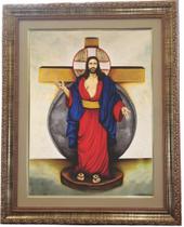 Quadro do Jesus Da Santas Chagas, Mod. 01, 53x43cm. Angelus Quadro do Jesus Da Santas Chagas, Mod. 01, 53x43cm. Angelus