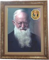 Quadro Do Padre José Kentenich, Mod. 02, Med. 53 X43 Angelus