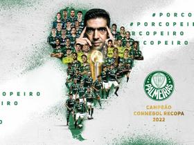 Quadro do Palmeiras Campeão da Recopa 2022