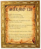 Quadro Do Salmo 128, Mod. 03, Tam.30x25cm. Angelus Quadro Do Salmo 128, Mod. 03, Tam.30x25cm. Angelus