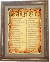 Quadro do Salmo 90, Mod, 01, Tam. 53X43cm. Angelus
