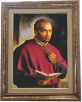 Quadro Do Santo Afonso, Mod.01, Tam. 53x43cm. Angelus Quadro Do Santo Afonso, Mod.01, Tam. 53x43cm. Angelus