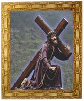 Quadro do Senhor dos Passos, Mod. 01, Tam.30x25cm. Angelus