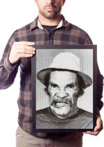 Quadro Dom Ramon Valdes Seu Madruga Chaves Mosaico Arte