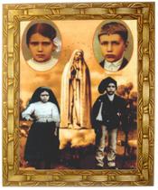 Quadro dos Pastorinhos de Fátima, Mod. 01, 30x25cm. Angelus Quadro dos Pastorinhos de Fátima, Mod. 01, 30x25cm. Angelus