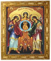 Quadro dos Três Arcanjos, Ícone, Mod. 02, 30x25cm. Angelus