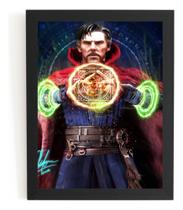 Quadro Doutor Estranho Arte Vingadores Guerra Infinita Filme