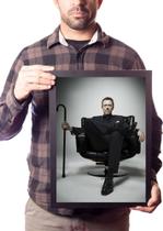 Quadro Dr Gregory House Serie Medica Poster Na Moldura