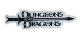 Quadro Dungeons & Dragons Em Relevo, Decoração Gamer 89cm