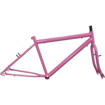 Quadro E Garfo 26 De Aço Export Rosa Samy