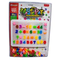 Quadro Educativo Infantil Encaixe De Números Matemática 40 x 30 - TY358996