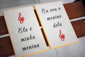 Quadro ela é minha menina mdf Quadro ela é minha menina mdf