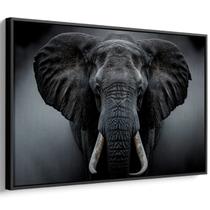 Quadro Elefante Majestoso na Névoa Ancestral