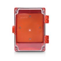 Quadro eletrico plastico padrão bombeiros vermelho 200x140x90mm tr df ip65 Quadro eletrico plastico padrão bombeiros vermelho 200x140x90mm tr df ip65