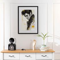 Quadro Elvis Love Me Tender - 60x48cm Quadro Elvis Love Me Tender - 60x48cm