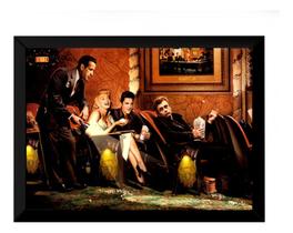 Quadro Elvis Presley James Dean Marilyn Monroe Cinema Arte