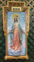 Quadro Em Alto Relevo De Nossa Senhora Das Graças - 1,10X52