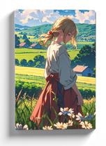 Quadro em Azulejo Parede ou Mesa 30x40 ANIME EMIKO CAMPONESA Quadro em Azulejo Parede ou Mesa 30x40 ANIME EMIKO CAMPONESA