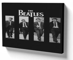 Quadro em Azulejo Parede ou Mesa 30x40 beatles anos 60 rock banda antiga