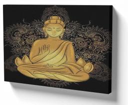 Quadro em Azulejo Parede ou Mesa 30x40 buda dourado sidarta gautama Quadro em Azulejo Parede ou Mesa 30x40 buda dourado sidarta gautama