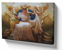 Quadro em Azulejo Parede ou Mesa 30x40 deusa nordica frigga thor Quadro em Azulejo Parede ou Mesa 30x40 deusa nordica frigga thor