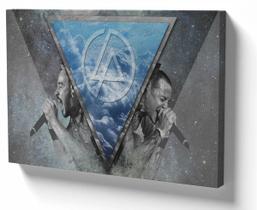 Quadro em Azulejo Parede ou Mesa 30x40 linkin park cantando