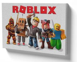 Quadro em Azulejo Parede ou Mesa 30x40 roblox turma game jogo pc skin turma