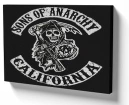 Quadro em Azulejo Parede ou Mesa 30x40 sons of anarchy gang moto